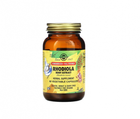 Solgar - Rhodiola Root Extract SFP, 500 mg 60 capsule vegetale - Solgar