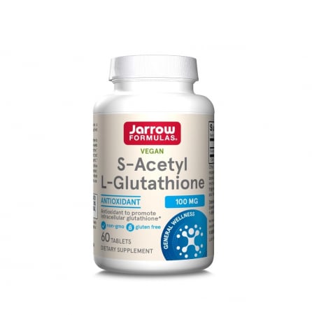 Imunitate - S-Acetyl L-Glutathione 100mg, 60 tablete - Jarrow Formulas