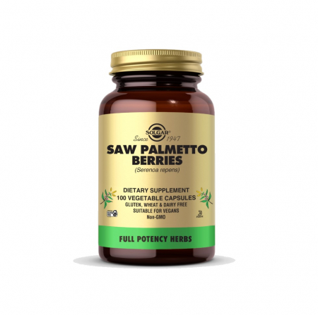 Rinichi &Vezica Urinara - Saw Palmetto Berries 100 capsule - Solgar