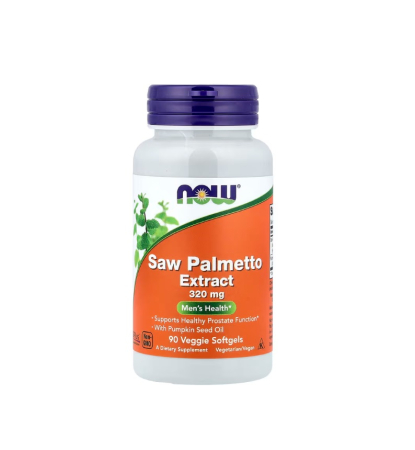 NOW Foods - Saw Palmetto Extract 320mg 90 capsule - NOW Foods