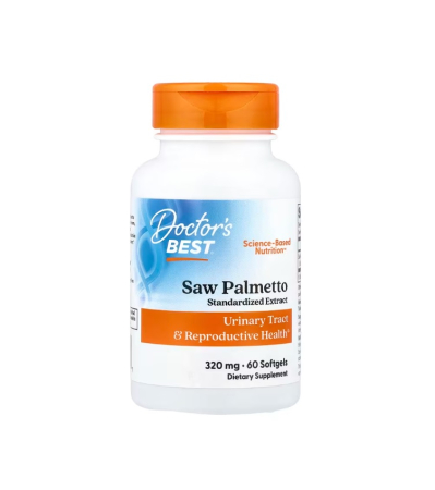 Rinichi &Vezica Urinara - Saw Palmetto with Prosterol Standardized Extract 320mg 60 Softgels - Doctor's Best