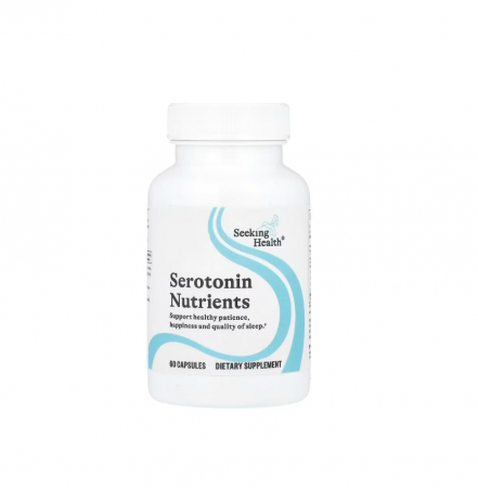 Controlul Greutatii & Sport - Serotonin Nutrients 60 capsule - Seeking Health