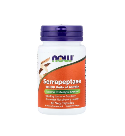 Producatori - Serrapeptase 60.000 60 capsule - NOW Foods