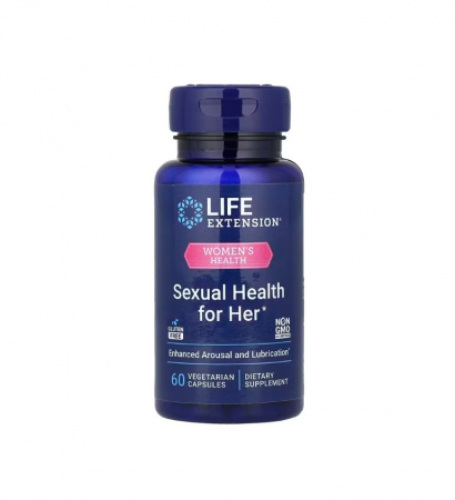 Pentru Femei - Sexual Health for Her 60 capsule vegetale - Life Extension