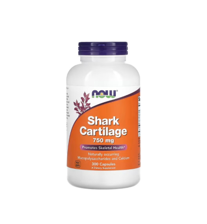 Oase & Articulatii - Shark Cartilage 750mg 300 capsule - NOW Foods