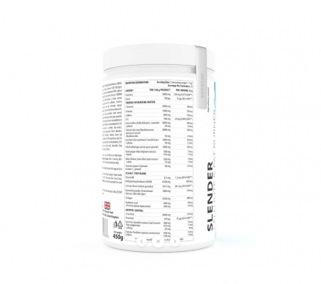 Slender Cellulite & Fat Burner Strawberry 450g - Dorian Yates [1]