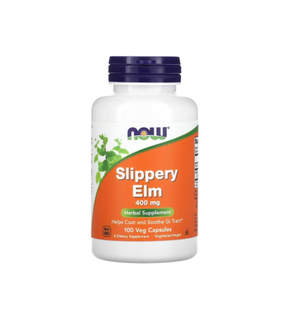 Digestie - Slippery Elm 400mg 100 capsule - NOW Foods