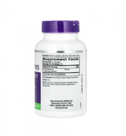 Soy Isoflavones 50 mg 120 capsule - Natrol [1]