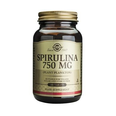 Producatori - Spirulina 750MG 80 tablete - Solgar