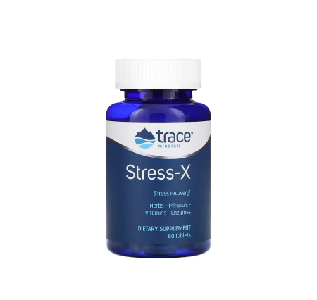 Vitamine & Minerale - Stress-X  60 tablete - Trace Minerals