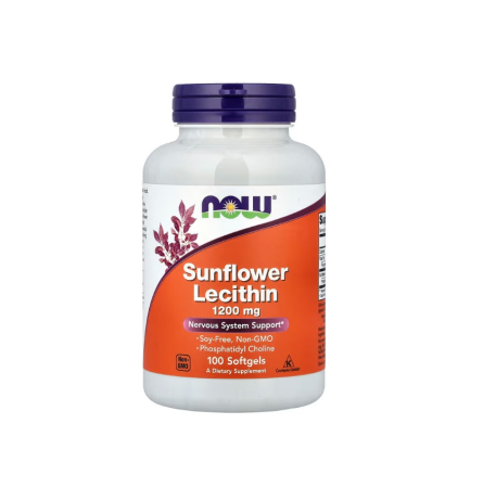 NOW Foods - Sunflower Lecithin 1200mg 100 capsule - NOW Foods