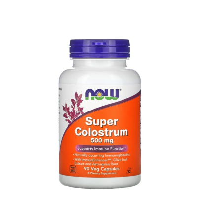 Imunitate - Super Colostrum 500mg 90 capsule - Now Foods