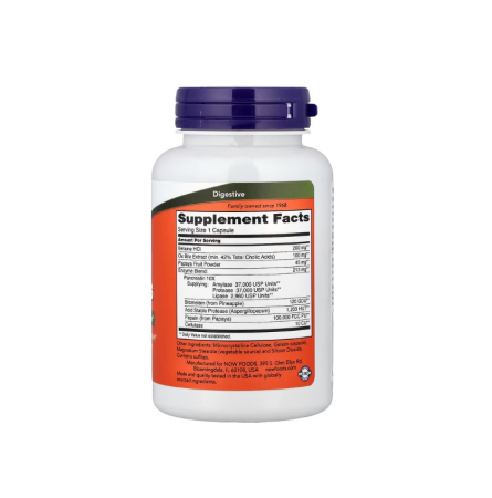 Super Enzymes 90 capsule - NOW Foods [1]