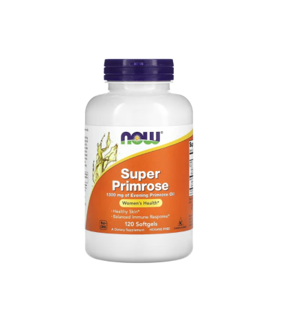 Imunitate - Super Primrose 1300mg 120 capsule moi - NOW Foods
