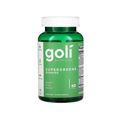 Pentru Digestie - Supergreens 60 Gummies - Goli Nutrition