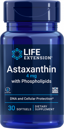Stres & Stare De Spirit - Astaxanthin 4mg with Phospholipids  Life Extension
