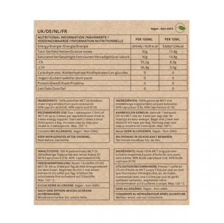 Go-Keto Premium Coconut MCT Oil 60/40 500ml [1]