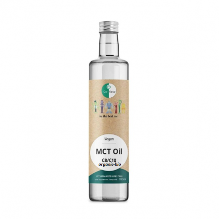 Controlul Greutatii - Go-Keto Premium Coconut MCT Oil 60/40 500ml bio