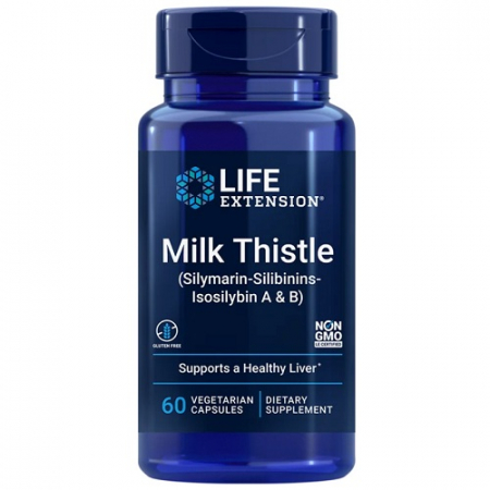 Life Extension - Milk Thistle (Silymarin-Silibinins-Isosilybin A &/ B)
