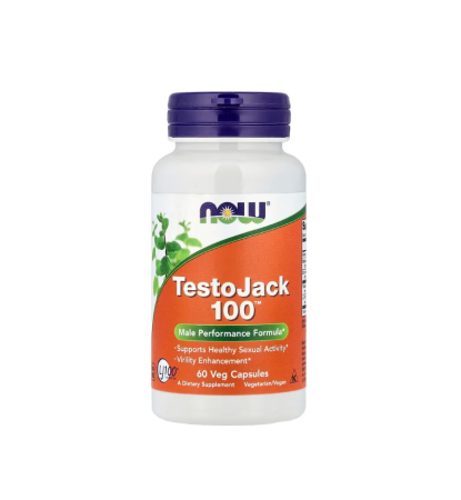 Suplimente Pentru: - TestoJack 100 60 capsule - NOW Foods