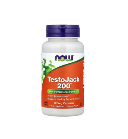 Producatori - TestoJack 200 60 capsule - NOW Foods