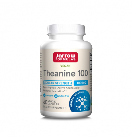 Amino Acizi - Theanine 100mg 60 capsule - Jarrow Formulas