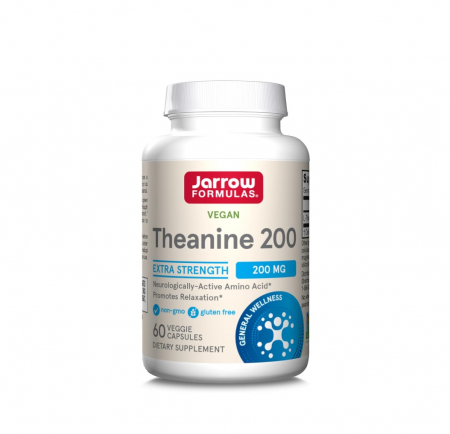 Amino Acizi - Theanine 200 200mg 60 Capsule - Jarrow Formulas