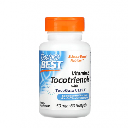 Doctor's Best - Tocotrienols with TocoGaia ULTRA 50mg 60 Capsule - Doctor's Best