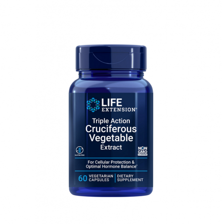 Life Extension - Triple Action Cruciferous Vegetable Extract 60 Capsule - Life Extension