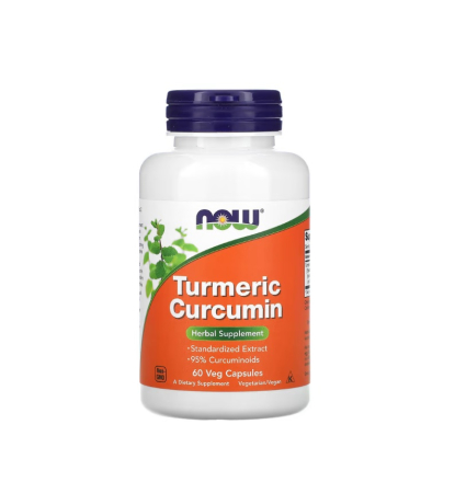 Imunitate - Turmeric Curcumin 60 capsules - NOW Foods