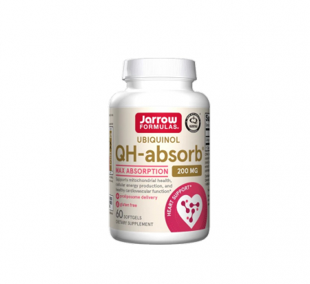 Jarrow Formulas - Ubiquinol QH-absorb 200mg 60 capsule - Jarrow Formulas