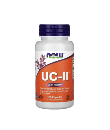 Oase & Articulatii - UC-II Joint Health with Undenatured Type II Collagen 120 capsule - NOW Foods