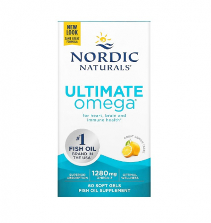 Inima - Ultimate Omega 1280mg 60 capsule - Nordic Naturals