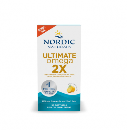 Stres & Stare De Spirit - Ultimate Omega 2X 2150mg 90 capsule - Nordic Naturals
