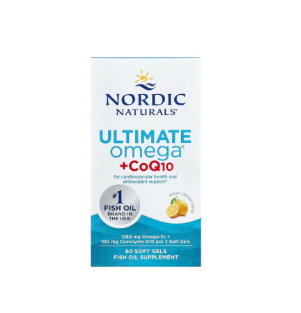 Omega & Ulei De Peste - Ultimate Omega + CoQ10 1280mg