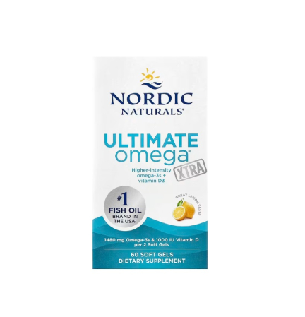 Ultimate Omega Xtra 60 softgels - Nordic Naturals