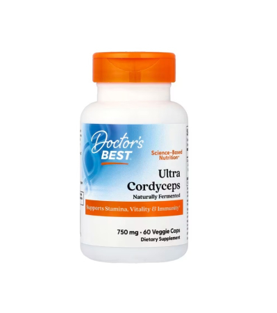 Ultra Cordyceps 750mg 60 Capsule - Doctor's Best [0]