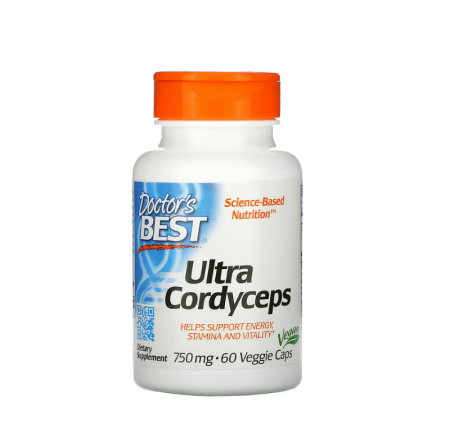 OFERTE SPECIALE - Ultra Cordyceps 750mg 60 Capsule - Doctor's Best