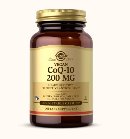 Solgar - Vegan CoQ-10 200mg 60 Capsule - Solgar