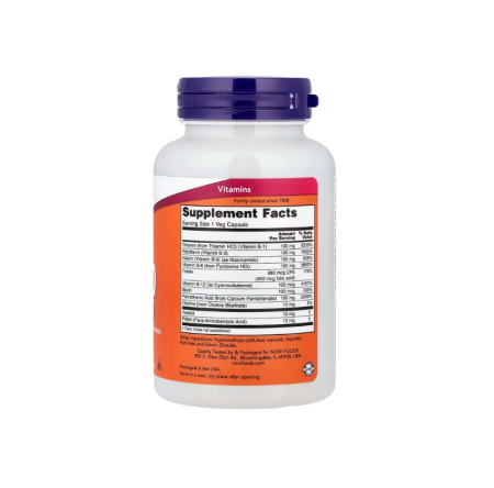 Vitamin B-100 100 capsule - NOW Foods [1]