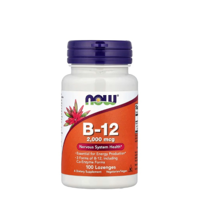 Producatori - Vitamin B-12 2000 mcg 100 comprimate - NOW Foods