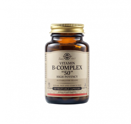 Solgar - Vitamin B-complex "50" 50 capsule - Solgar