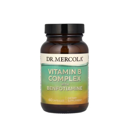 Imunitate - Vitamin B Complex with Benfotiamine 60 capsule - Dr. Mercola