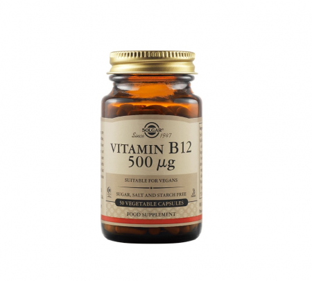 Vitamine & Minerale - Vitamin B12 500µg 50 capsule - Solgar