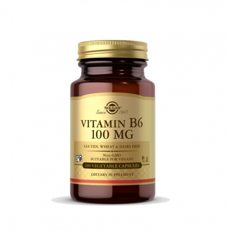 Solgar - Vitamin B6 100mg 100 capsule - Solgar
