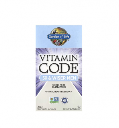 Vitamine & Minerale - Vitamin Code 50 & Wiser Men 240 capsule vegetale - Garden of Life