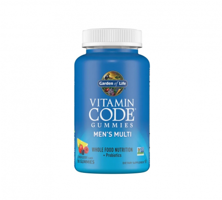 Probiotice & Prebiotice - Vitamin Code Men's Multi Gummies Lemon Berry 90 jeleuri - Garden of Life
