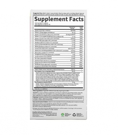 Vitamin Code RAW One for Women 75Capsules - Garden of Life [1]