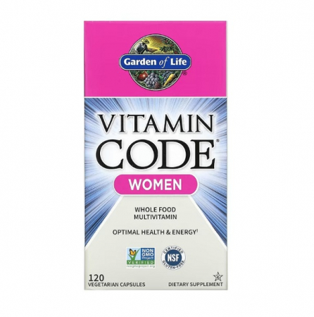 Multivitamine - Vitamin Code Women Whole Food Multivitamin for Women 120 Capsule - Garden of Life