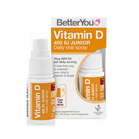 Imunitate - Vitamin D 400 IU Junior Daily Oral Spray 15ml - BetterYou